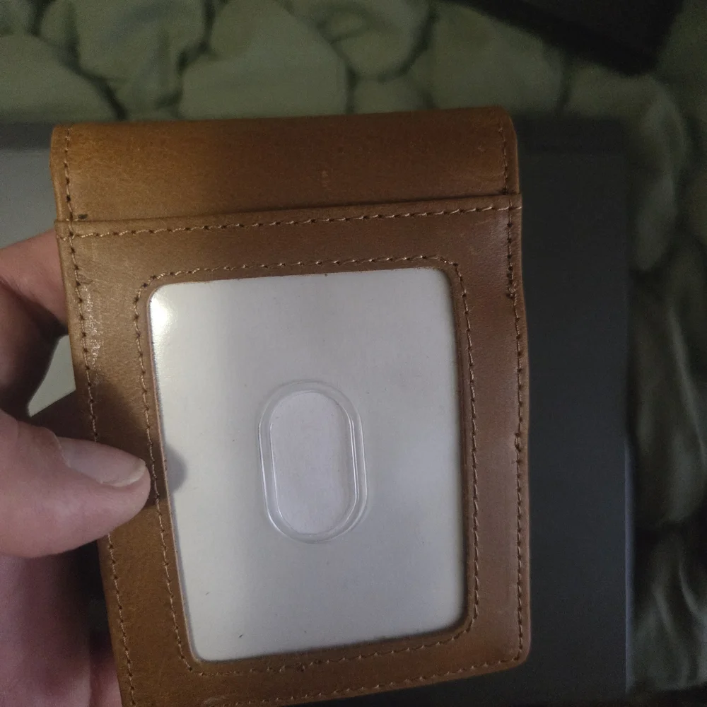 Tan Leather Wallet